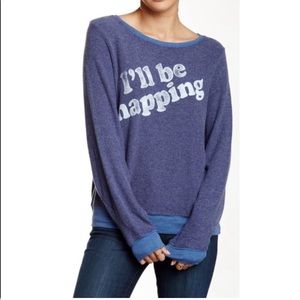 wildfox i’ll be napping pullover sweatshirt